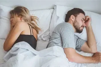 couple in bed