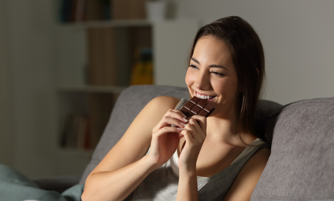 does chocolate affect sleep