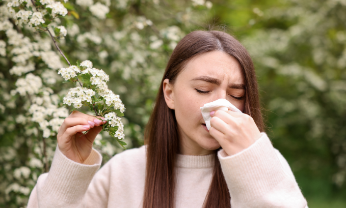seasonal allergies and snoring